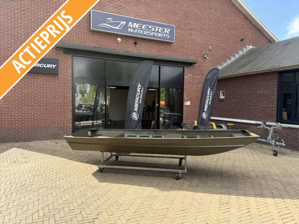 Smoker Craft 1436 / Meer platbodems op voorraad!