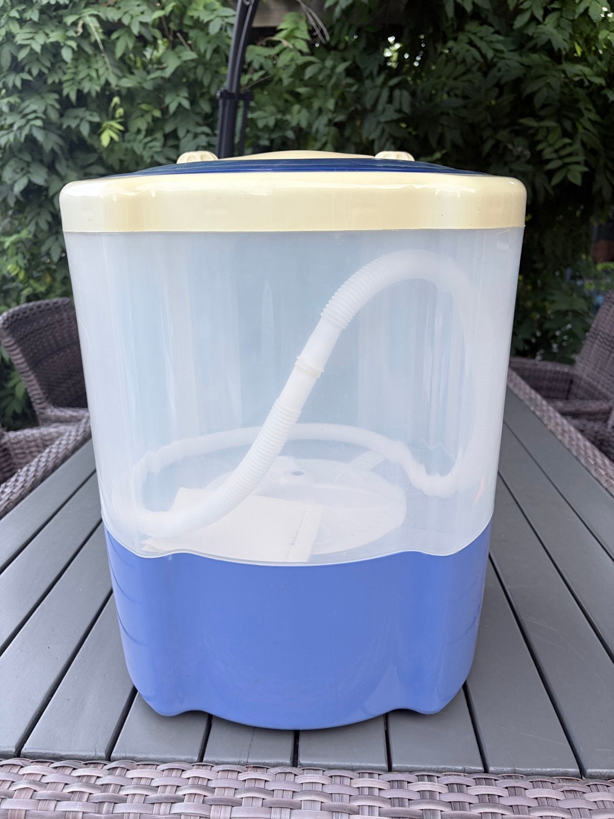Skytronic camping wasmachine 1,8 kg - Nette staat, Witgoed en Apparatuur, Wasmachines, Ophalen, Minder dan 1200 toeren, Minder dan 85 cm