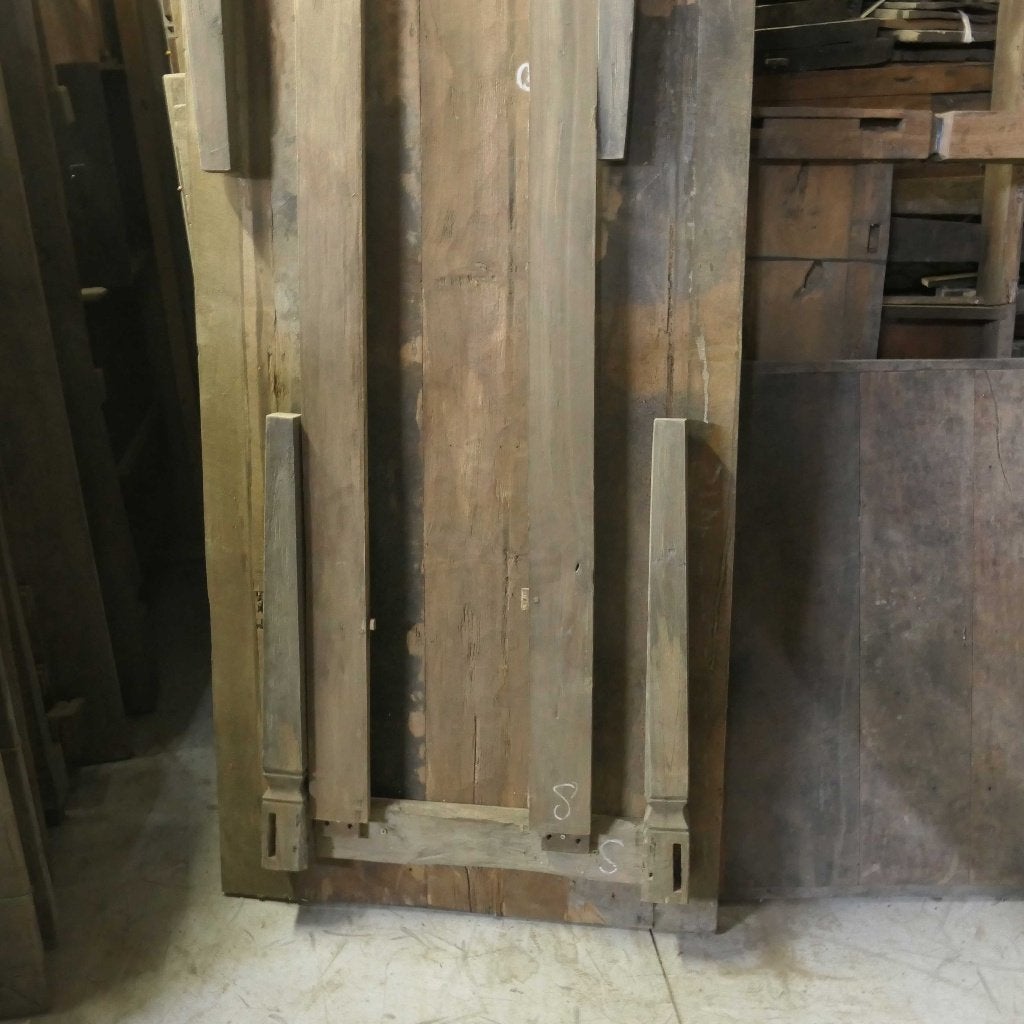 SALE landelijke tafel, gedisseld blad 200x85 teak hout TX30, Ophalen of Verzenden