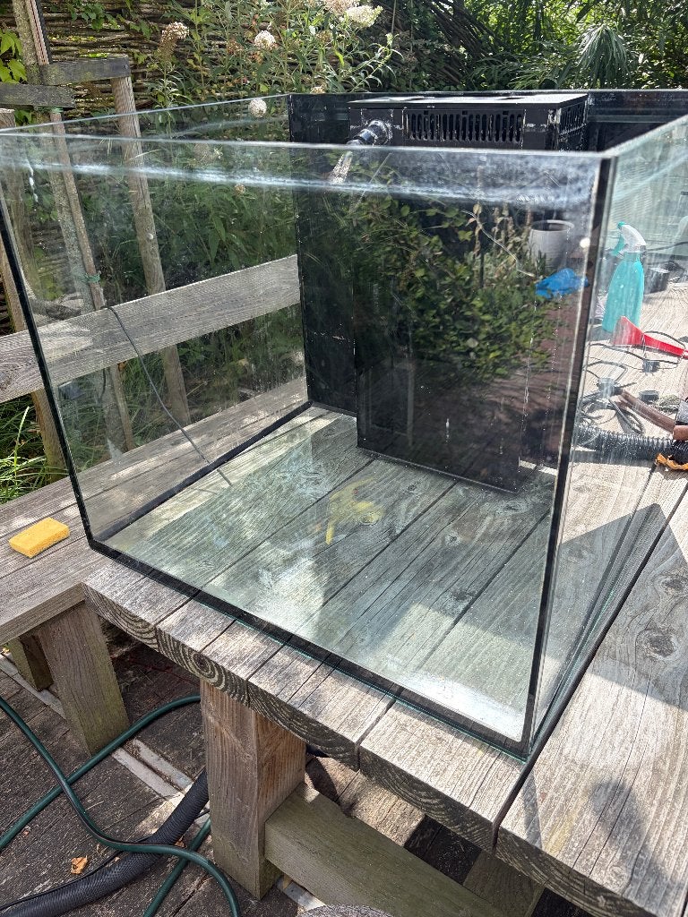 Red Sea reefer 170 incl techniek, Ophalen, Gebruikt, Leeg aquarium, Red Sea