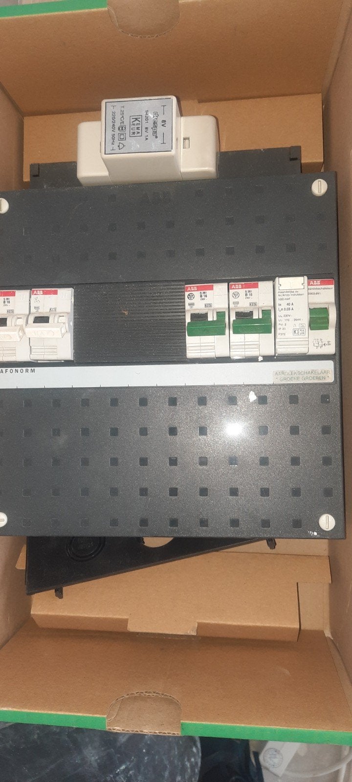 groepenkast 1 fase, Ophalen of Verzenden, Gebruikt, Overige typen