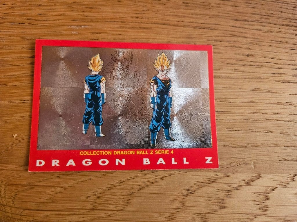dragonball z kaart reverseholo shiny Vegito Vegeto, Ophalen of Verzenden, Nieuw