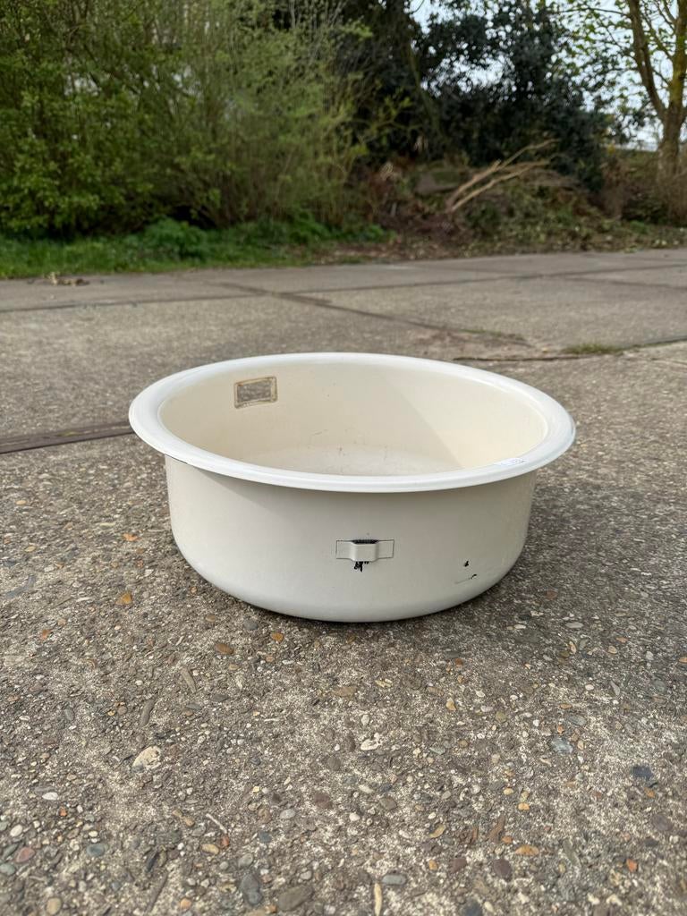 Emaille wasbak, Tuin en Terras, Buitenkeukens, Ophalen of Verzenden, Gebruikt, Gas