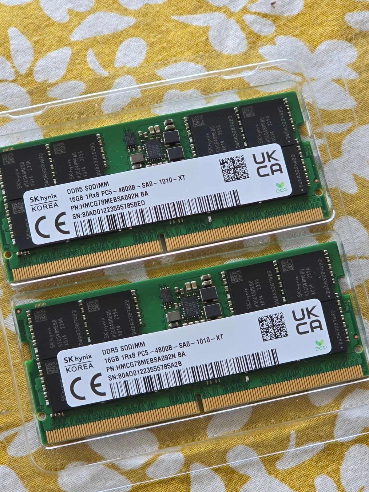 SK Hynix 2x16GB DDR5 4800 SODIMM