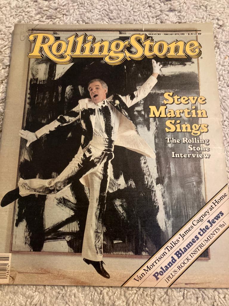 ROLLING STONE Magazine 1982 oa VAN MORRISON Steve Martin, Ophalen of Verzenden, Gelezen, Muziek, Film of Tv
