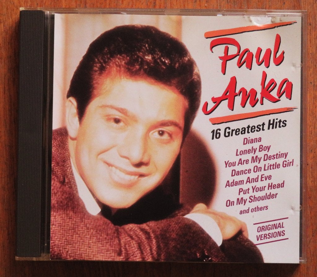 CD Paul Anka: 16 Greatest Hits, Ophalen of Verzenden