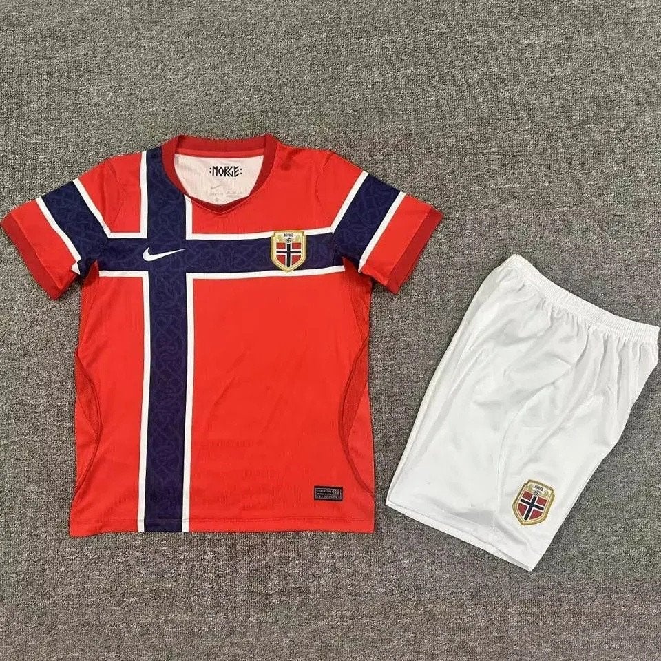Noorwegen thuis shirt tenue kids 2026 | 98 t/m 164, Verzenden, Nieuw, Shirt