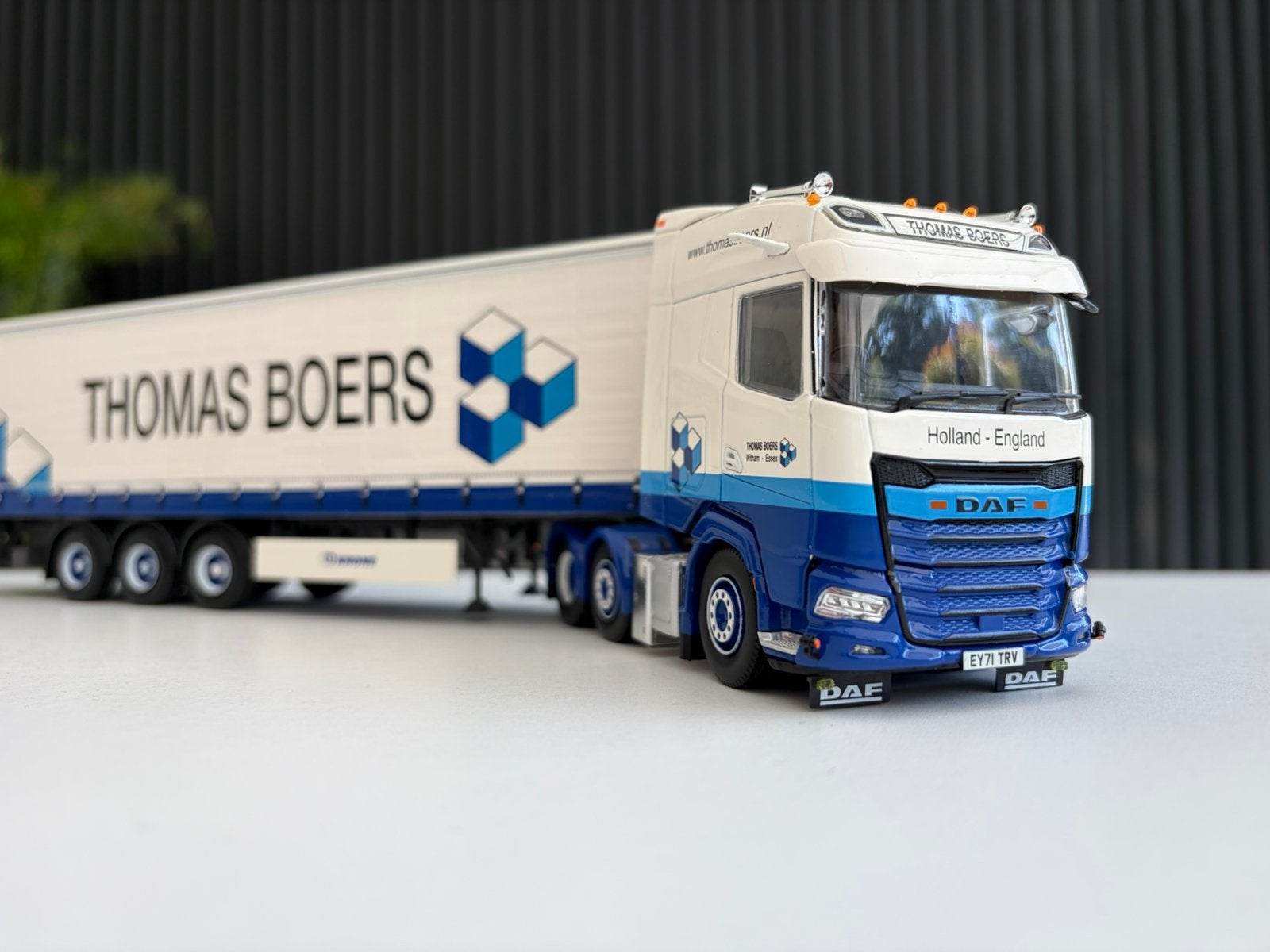 Tekno Daf XG Thomas Boers, Hobby en Vrije tijd, Ophalen of Verzenden, Zo goed als nieuw, Bus of Vrachtwagen, Tekno