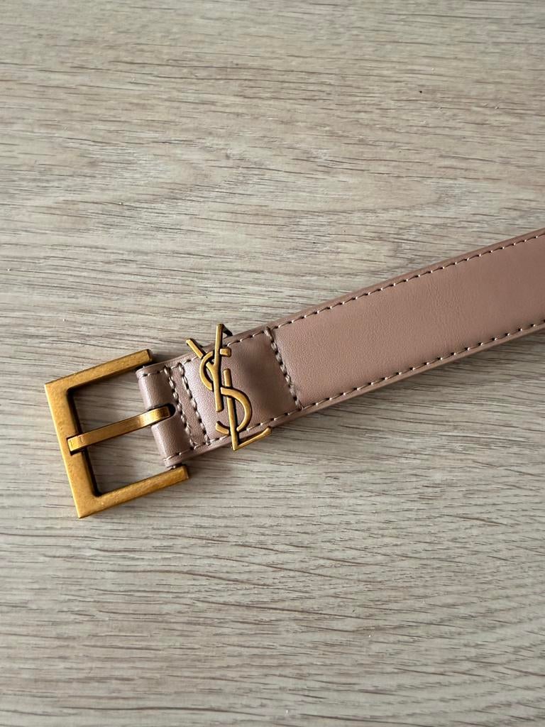 Sant Laurant riem. Ysl, Bruin, Heupriem, Ophalen of Verzenden, 90 tot 100 cm