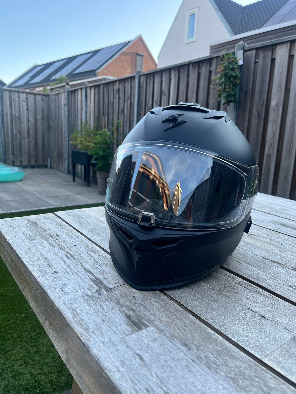 Shark Scorpion EXO Integraalhelm XL - Mat Zwart, Heren, XL, Integraalhelm, Tweedehands