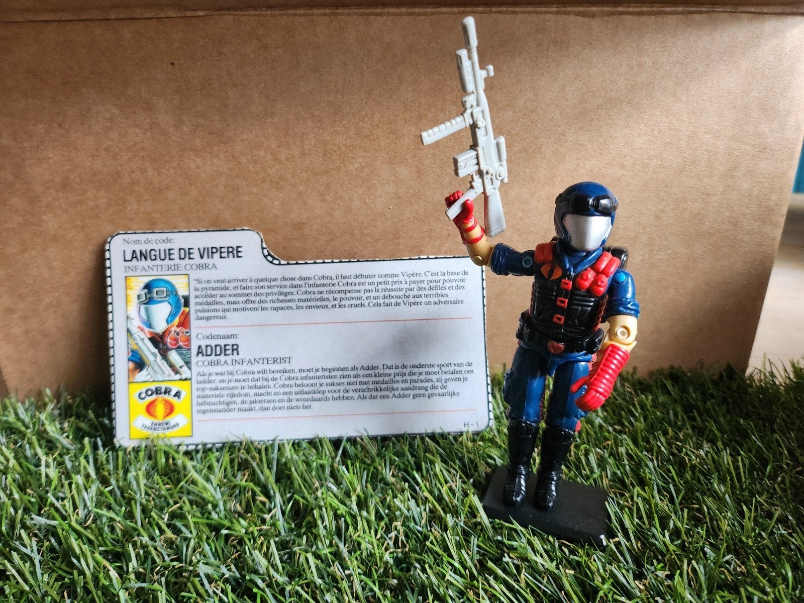 arah GI Joe Vipers (Adder) met kaart, Ophalen of Verzenden, Gebruikt