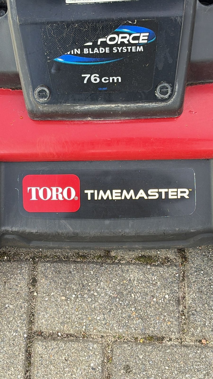 Toro Timemaster grasmaaier 76 cm met opvangzak, Tuin en Terras, Grasmaaiers, Gebruikt, Benzine-grasmaaier, 50 cm of meer, Opvangzak
