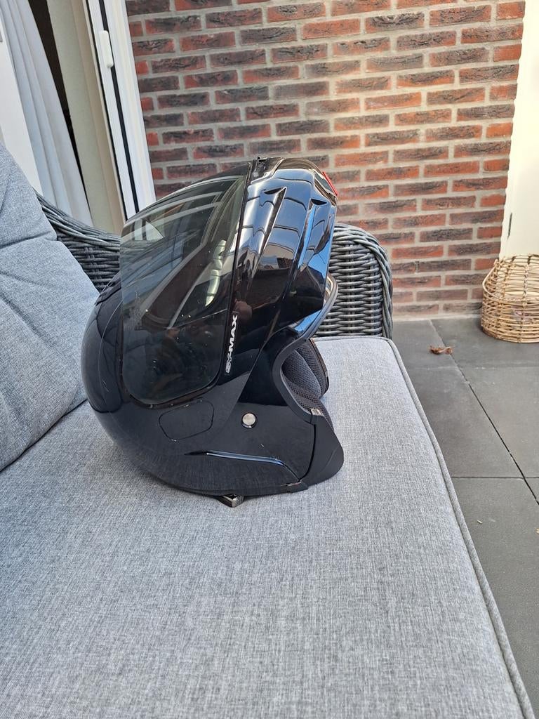 HJC motorhelm maat S, zwart, Ophalen of Verzenden