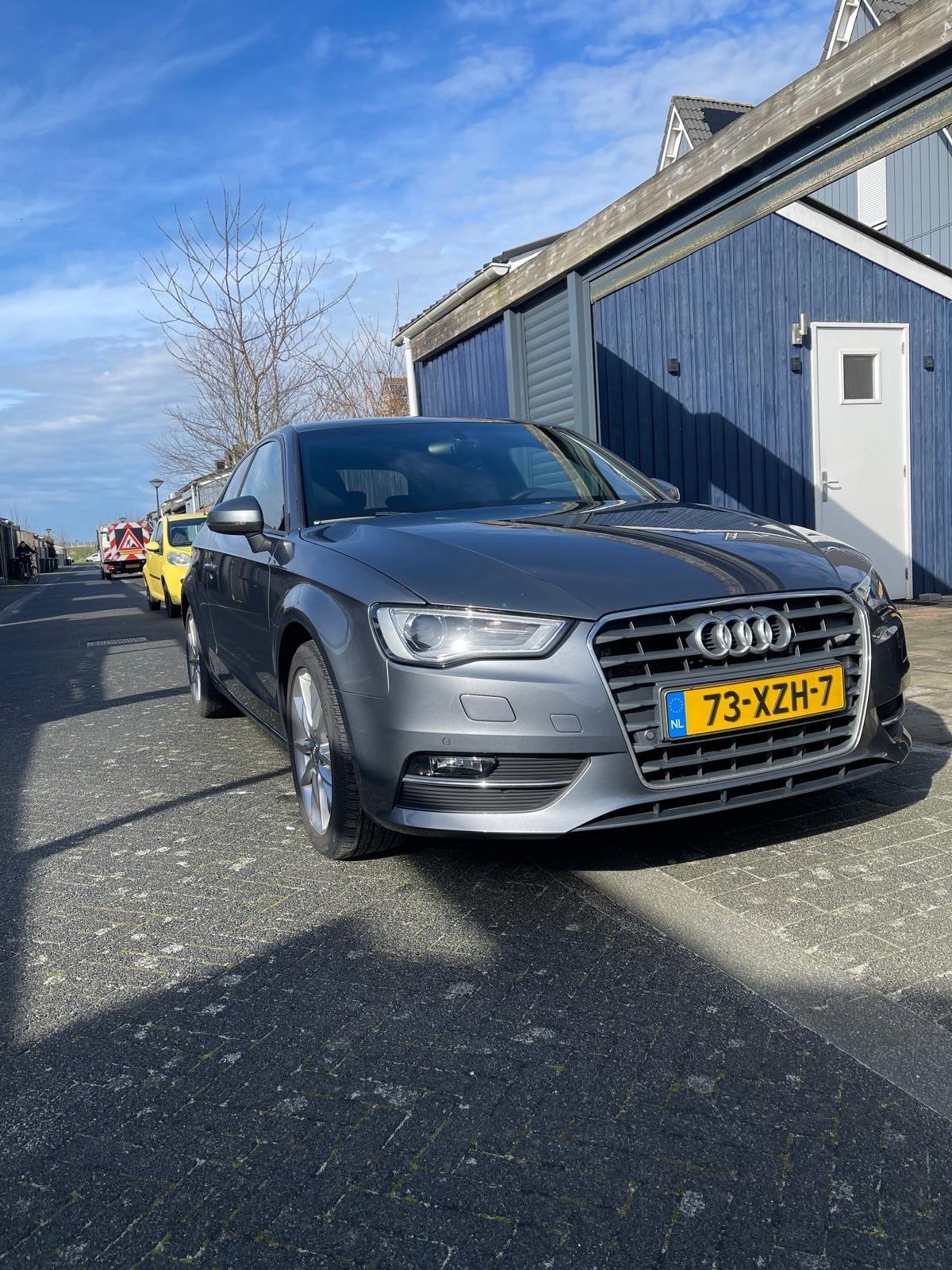 Audi A3 1.8 132KW 3D AUT 2012 Grijs, Auto's, Audi, A3, Benzine, B, Hatchback, Automaat, Origineel Nederlands, Zilver of Grijs