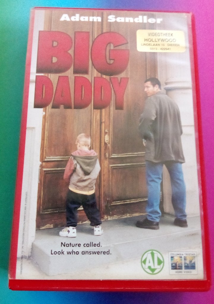 VHS - Big Daddy - Ex-Rental, Alle leeftijden, Verzenden, Gebruikt, Komedie