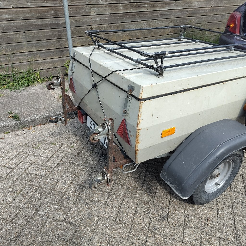 Compacte bagagewagen met imperiaal, Auto diversen, Aanhangers en Bagagewagens, Ophalen, Gebruikt