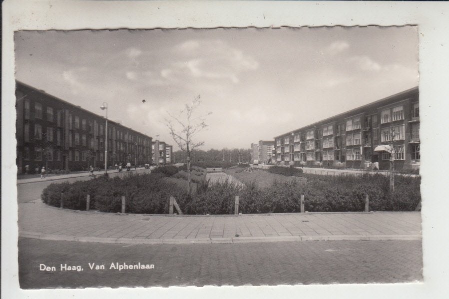 Den Haag, Van Alphenlaan, Verzamelen, Ansichtkaarten | Nederland, Ophalen of Verzenden, 1960 tot 1980, Ongelopen, Zuid-Holland
