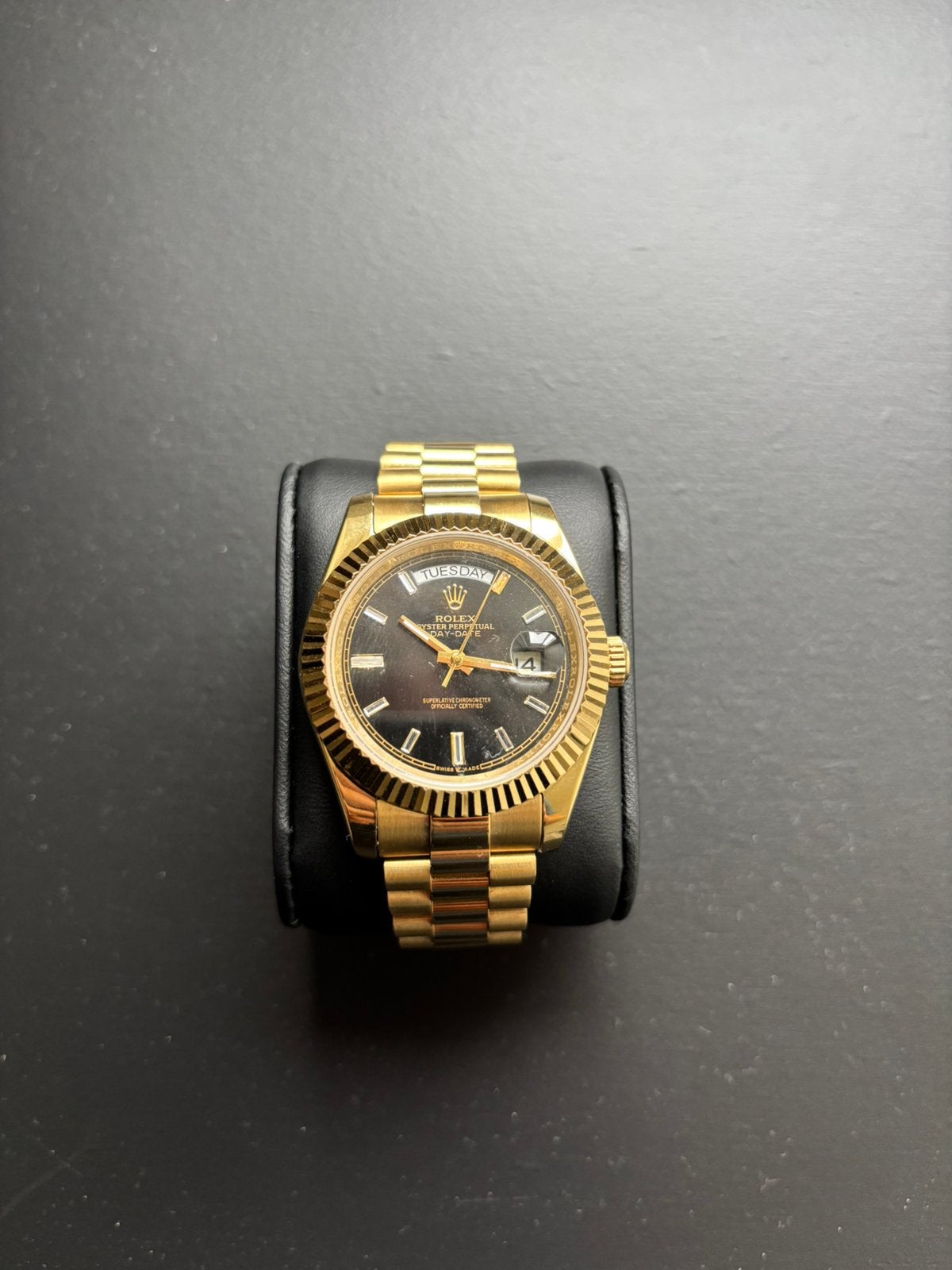 Rolex Oyster perpetual Day Date (GOLD), Rolex, Polshorloge, Nieuw, Ophalen of Verzenden