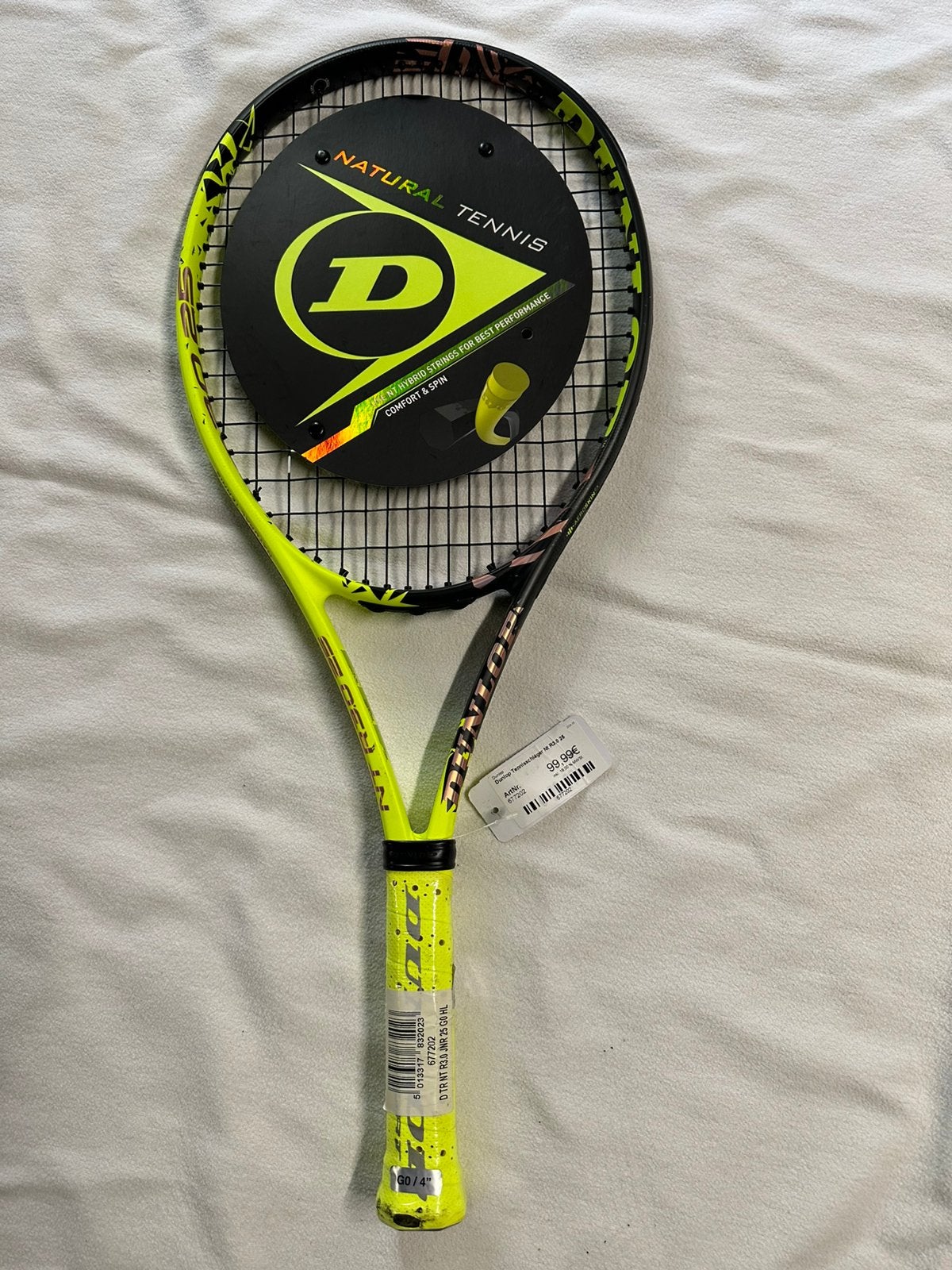 Dunlop NT R 3.0 Racket 25” inch.. Nieuw!!, Sport en Fitness, Tennis, Nieuw, Ophalen of Verzenden, L0, Racket