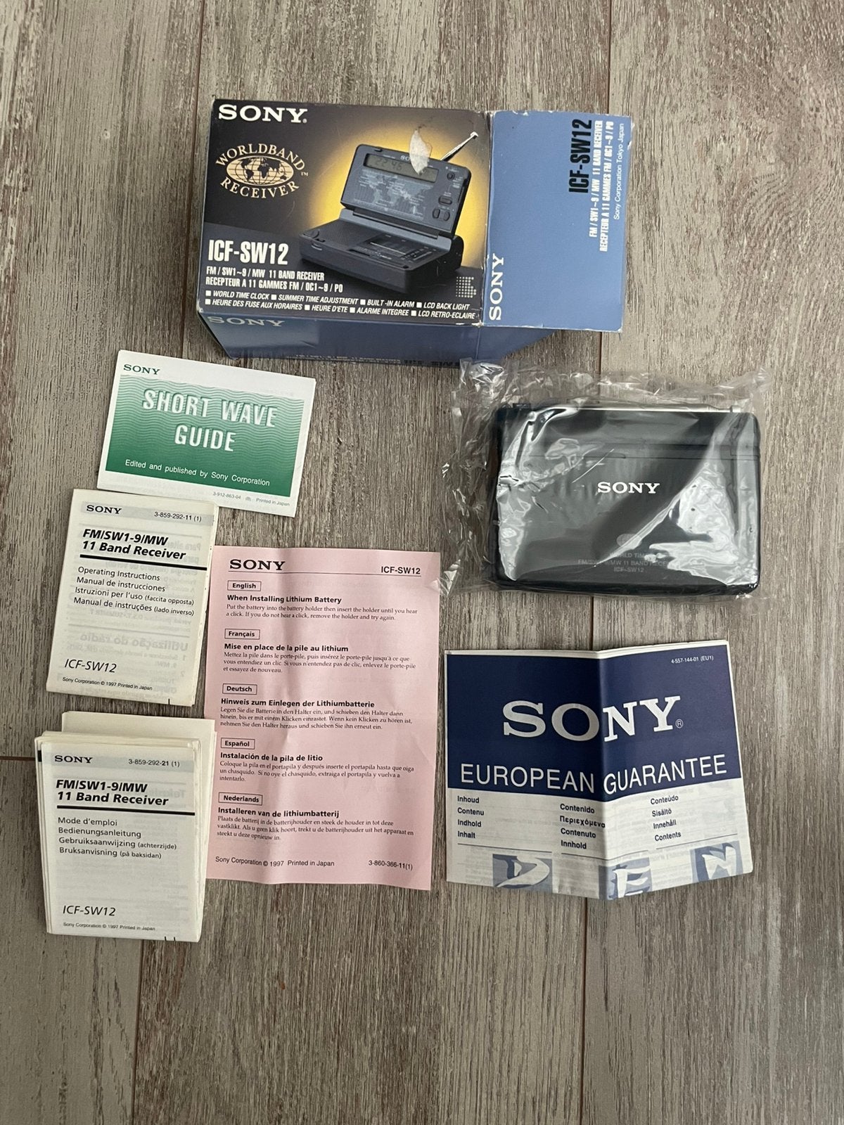 Sony ICF-SW12 Worldband Receiver, Ophalen of Verzenden, Nieuw, Ontvanger