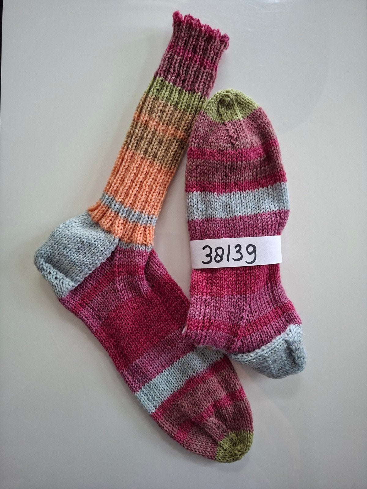 mooie handgebreide wollen sokken, maat 38/39, Kleding | Dames, Sokken en Kniesokken, Overige kleuren, Nieuw, Ophalen of Verzenden