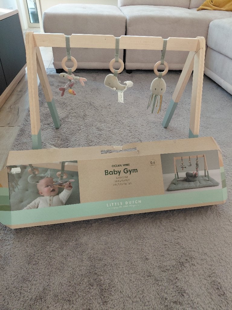 Baby Gym Little Dutch plus additional toy, Ophalen, Zo goed als nieuw, Babygym