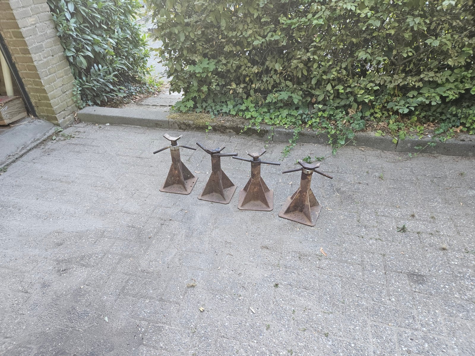 as steunen zeer zware kwaltiteit, Auto diversen, Ophalen, Hydraulisch, Garagekrik