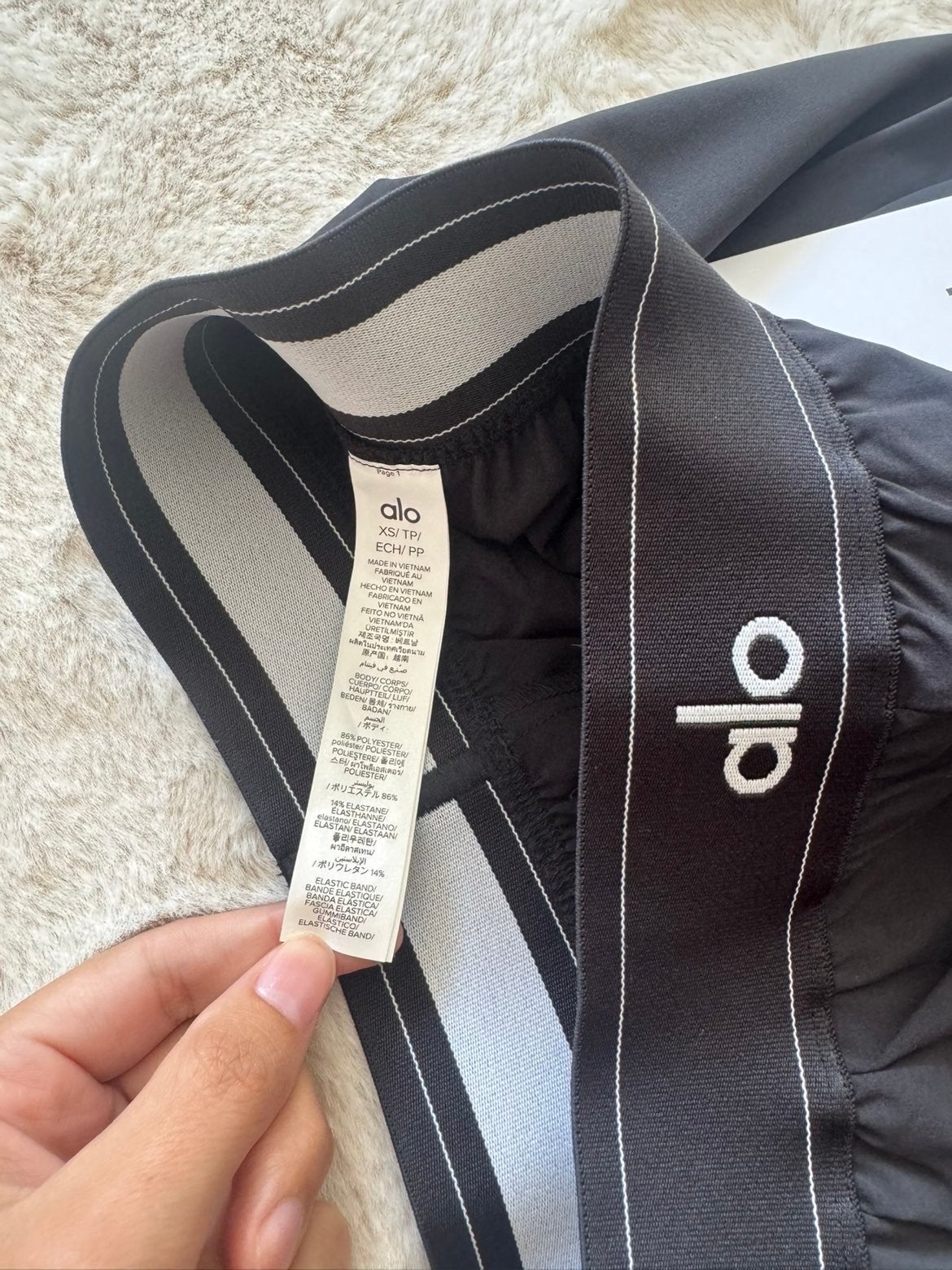 Alo Suit Up Trouser ORIGINEEL (Regular) - Zwart, Maat XS, Kleding | Dames, Zwart, Nieuw, Ophalen of Verzenden, Maat 34 (XS) of kleiner