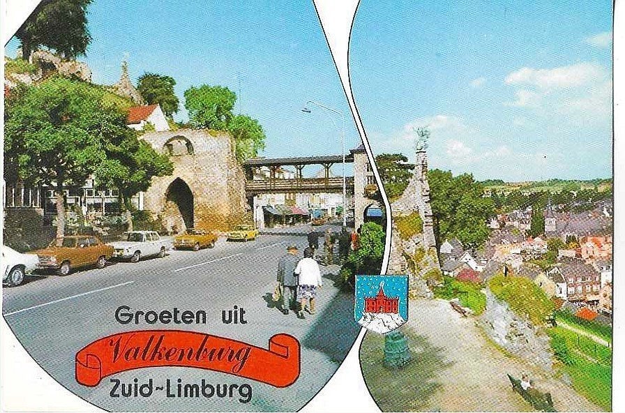 Valkenburg, Ophalen of Verzenden, 1960 tot 1980, Gelopen, Limburg