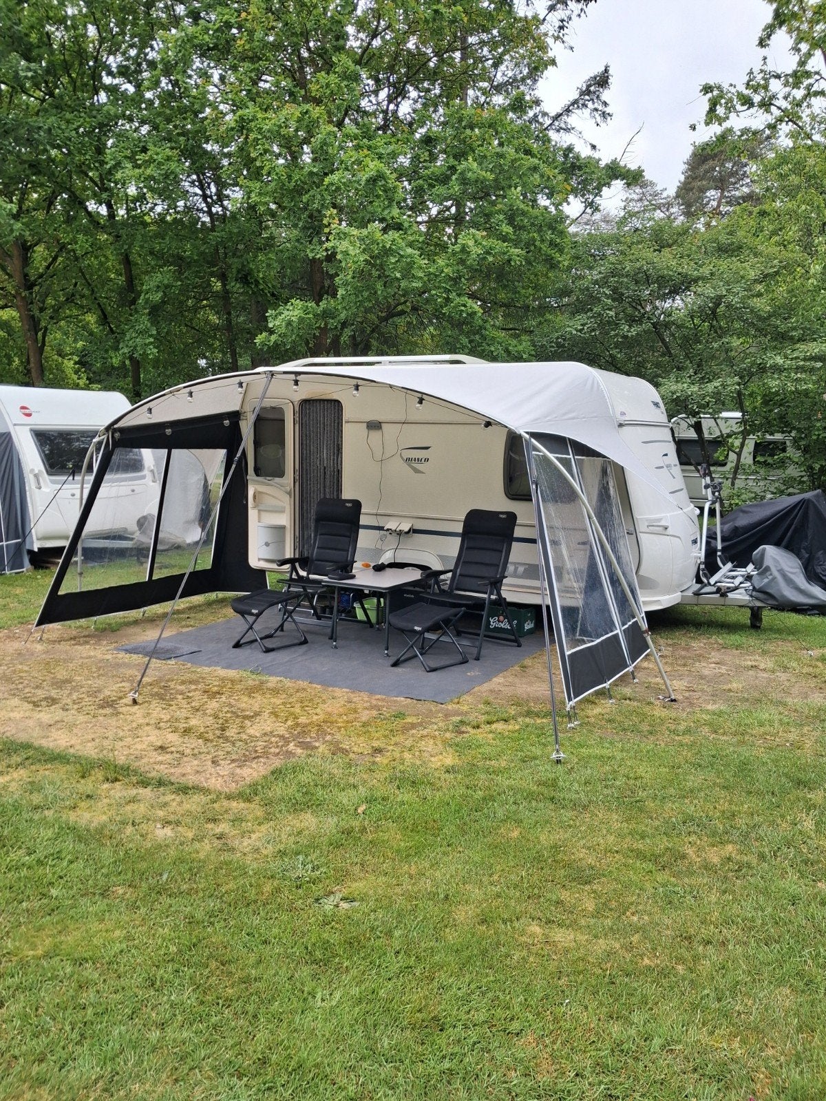 Unico Torino complete caravanluifel incl. zijwanden maat 8, Caravans en Kamperen, Ophalen, Zo goed als nieuw, Ten Cate All Season 240g/m2