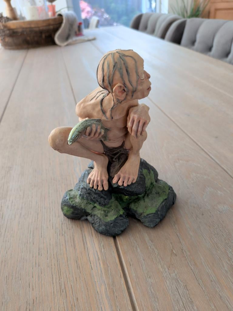 Lord of the Rings Smeagol Beeldje - 18cm Hoog, Ophalen of Verzenden, Gebruikt, Beeldje of Buste