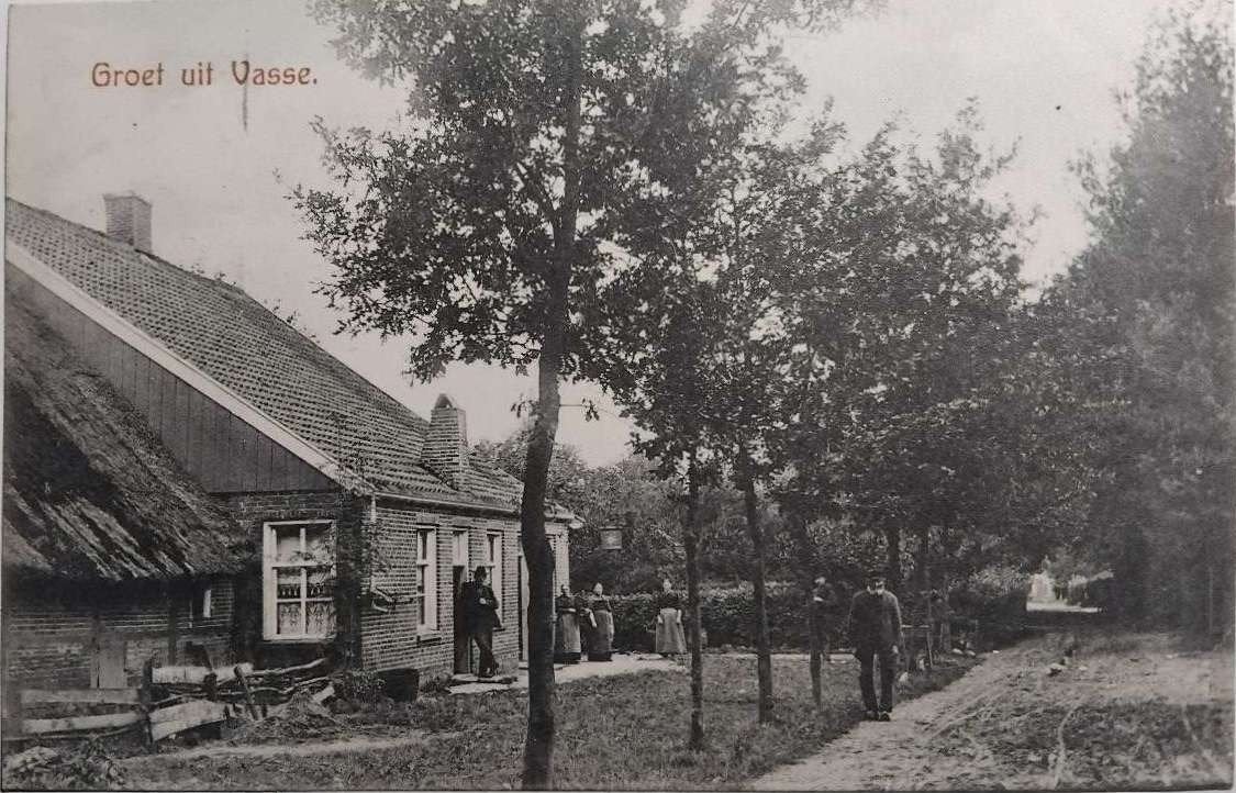 Vasse (Overijssel) - Boerderij & Bewoners 1907, Ophalen of Verzenden, Voor 1920, Gelopen, Overijssel