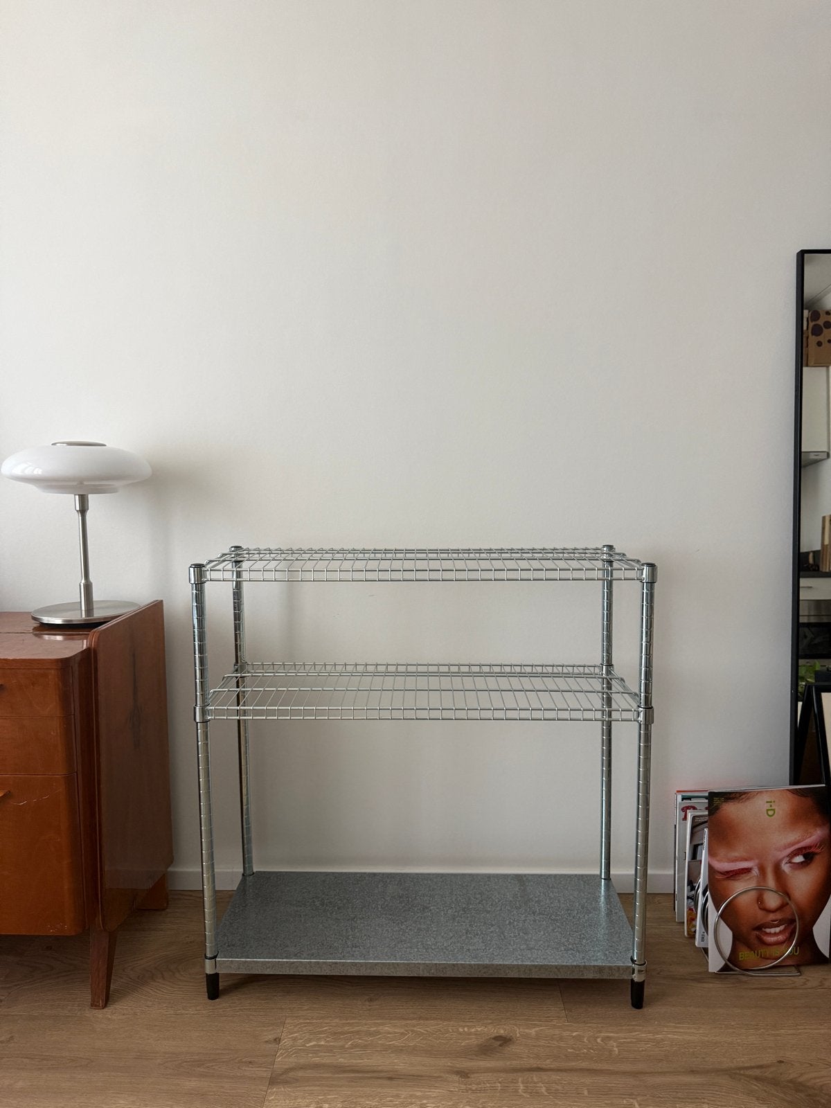 IKEA OMAR stellingkast - metalen opbergrek, Ophalen, Gebruikt