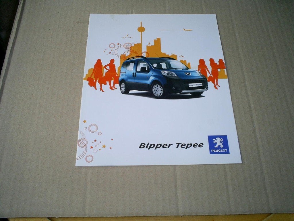 Peugeot Bipper Tepee [ 10 / 2009 ] Duits, Verzenden, Zo goed als nieuw, Peugeot