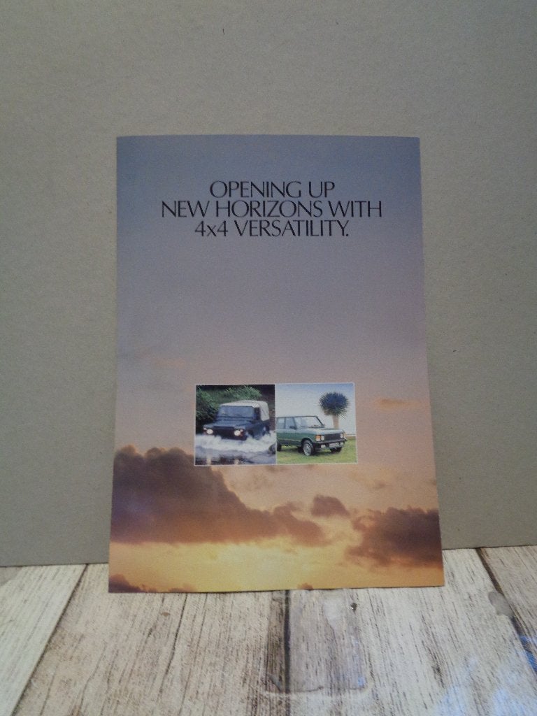 Land rover folder, Boeken, Verzenden, Zo goed als nieuw, Overige merken
