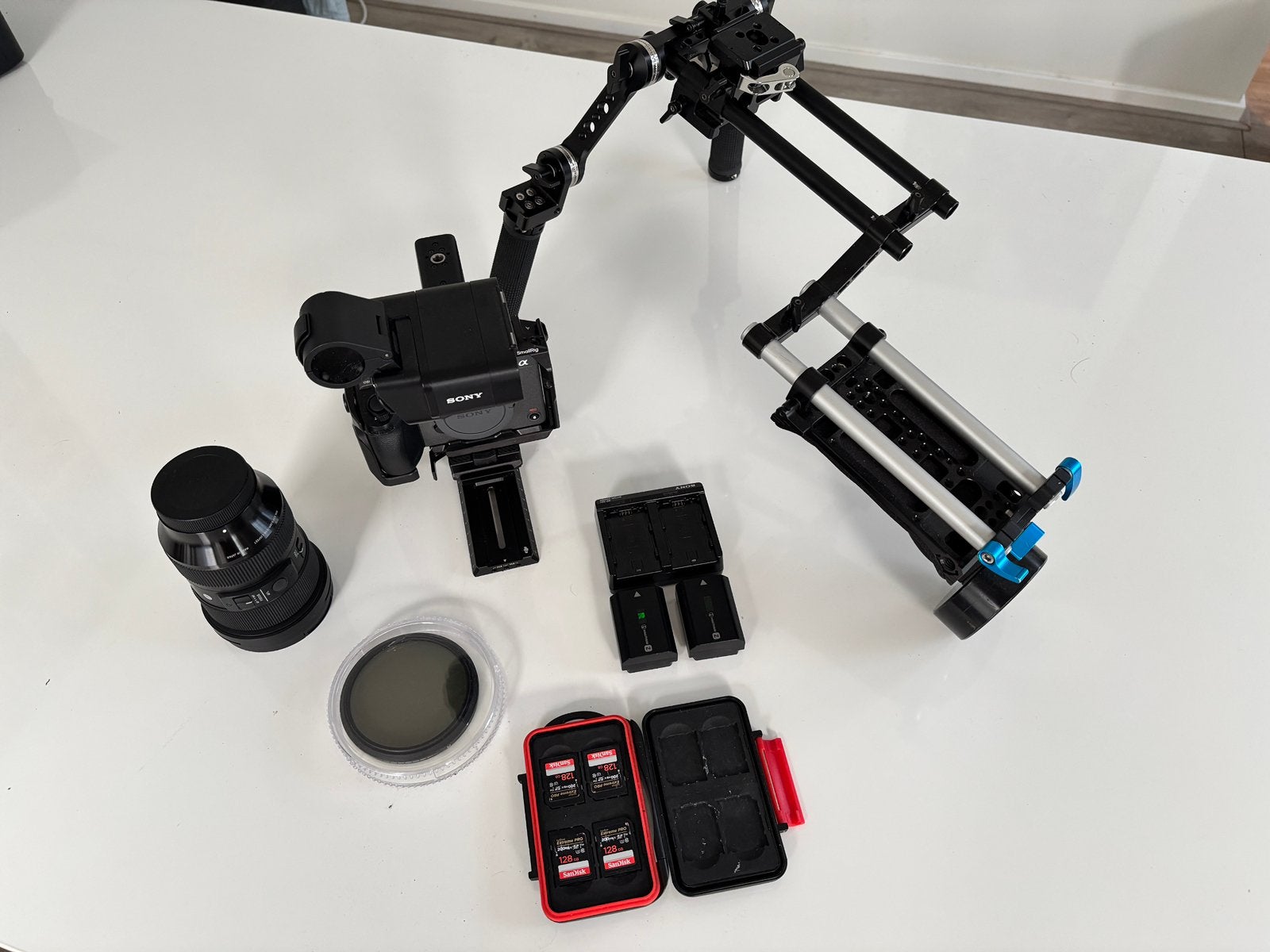 Sony FX3 set te koop! Zeer volledig., Ophalen, Zo goed als nieuw