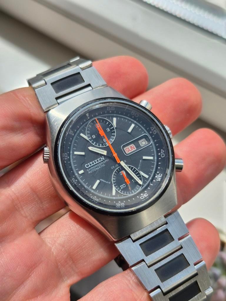 Citizen Flyback 'Spider' Ref. 67-9119 FULL SET, Gebruikt, 6-1-12, Tanashi-cho, Nishi-Tokyo-shi, Tokyo 188-8511, Japan, Info@citizenwatch.com