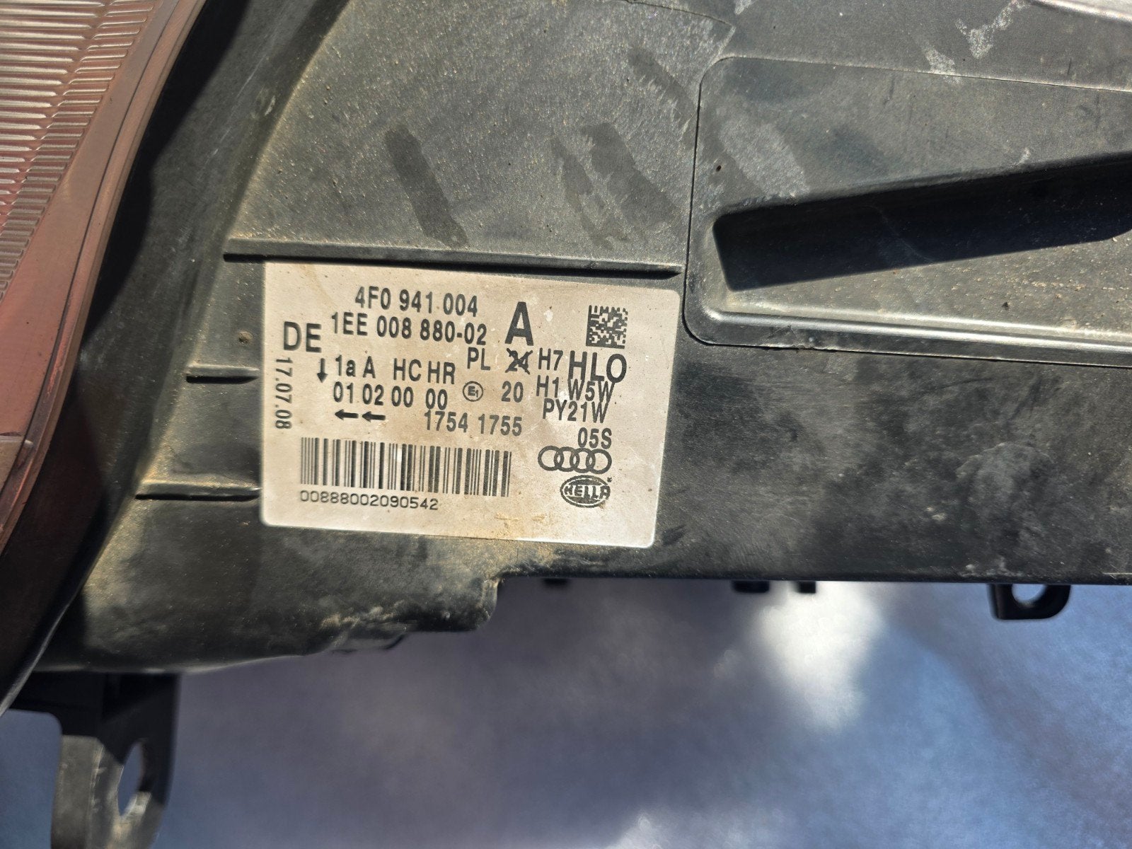 Audi A6 C6 Koplampen (set) - Hella 4F0 941 004 A, Auto-onderdelen, Ophalen of Verzenden, Audi