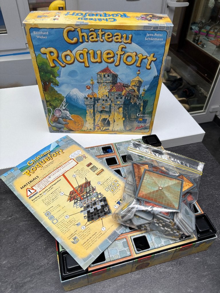 Chateau Roquefort bordspel Gigamic, Hobby en Vrije tijd, Ophalen of Verzenden, Gebruikt