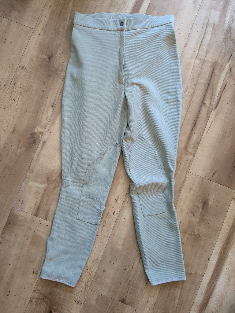 paardrijbroek Beige maat 44, Dieren en Toebehoren, Paardrijkleding, L, Met stretch, Ophalen of Verzenden, Zo goed als nieuw