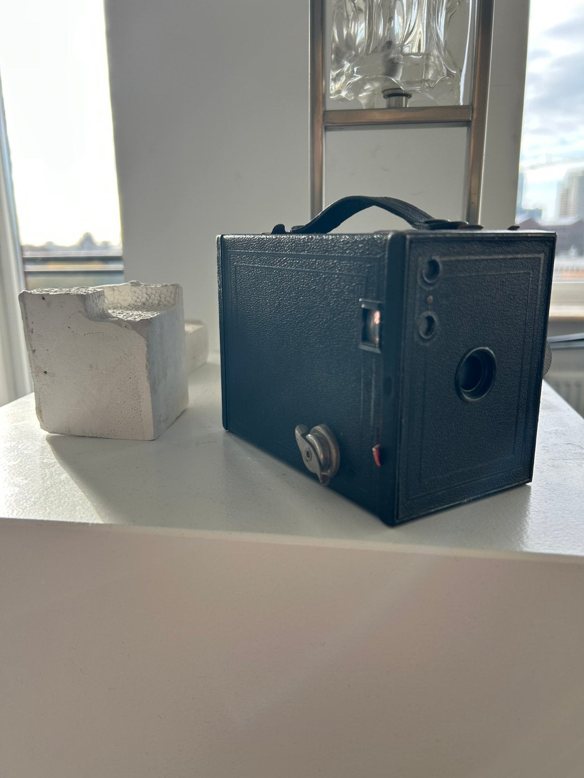 Antieke Brownie camera, Verzamelen, Ophalen of Verzenden, Voor 1940