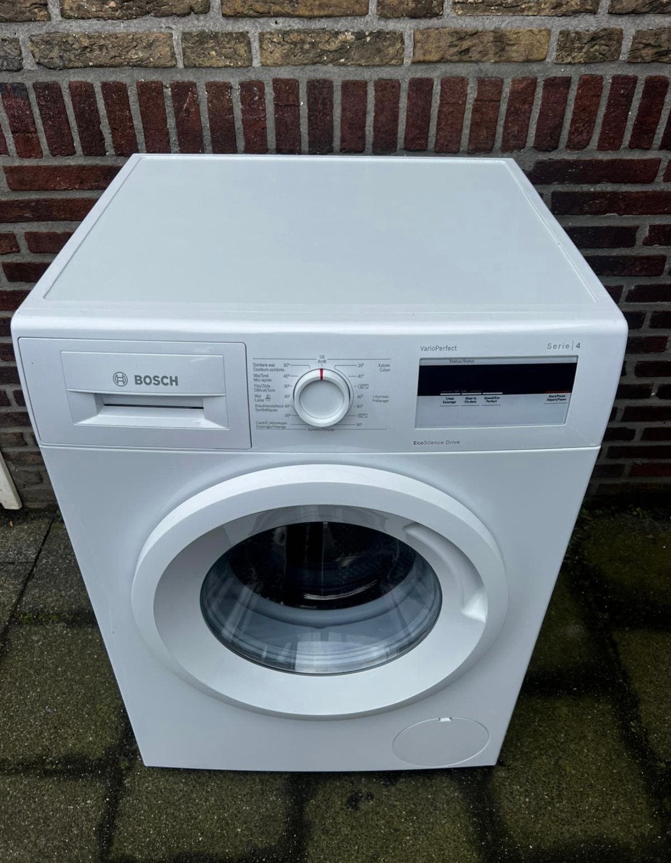 Bosch 8KG wasmachine, Ophalen, 8 tot 10 kg, 85 tot 90 cm, 1600 toeren of meer
