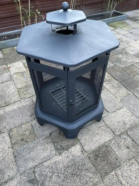 kachel, Huis en Inrichting, Kachels, Ophalen, Houtkachel, Zo goed als nieuw, Vrijstaand