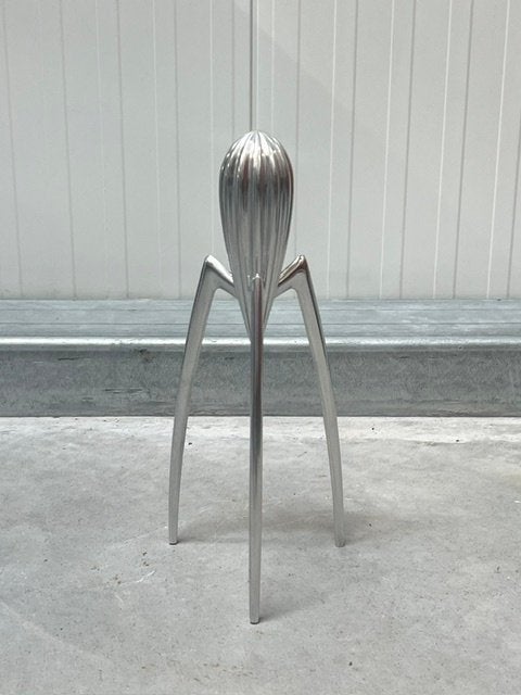 Alessi citruspers Juicy Salif Philippe Starck design 1990, ., Zilver, Ophalen of Verzenden, .