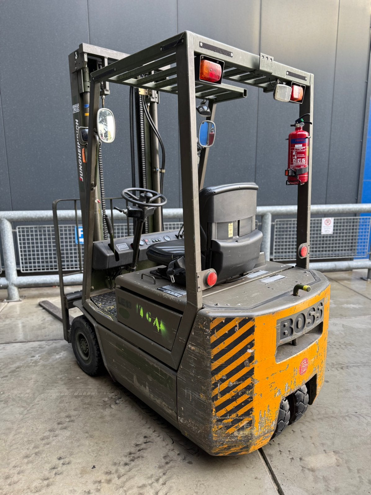 STEINBOCK LE13 1300KG DUPLEX 3,50M 2700UUR HEFTRUCK, 1000 tot 2000 kg, Ophalen of Verzenden, Elektrisch, Heftruck