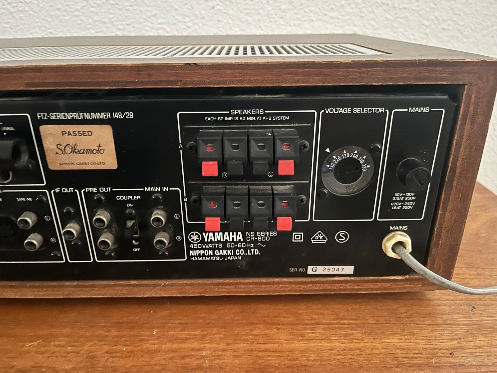 Foto 11 van Yamaha Natural Sound Stereo Receiver CR-800