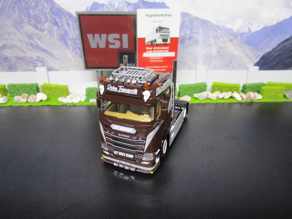 wsi 01-4962 scania s normal cs20n 4x2 john transport, Ophalen of Verzenden, Nieuw, Bus of Vrachtwagen, Wsi