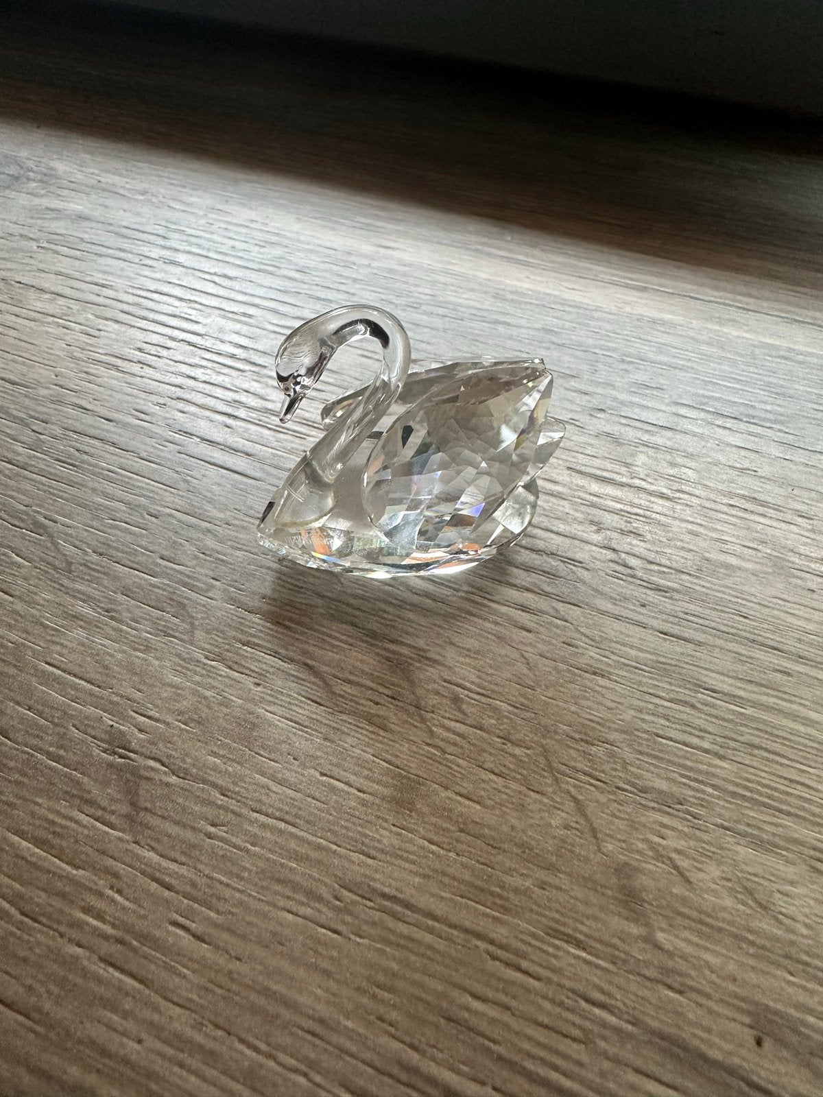 Swarovski Kristallen Zwaan - Elegant Verzamelobject, Verzamelen, Ophalen of Verzenden, Zo goed als nieuw, Figuurtje