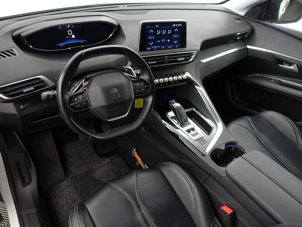 Peugeot 3008 1.2 PureTech Allure Aut- Two Tone, Sport Leder, Auto's, Peugeot, Gebruikt, Met garantie (alle), Wit, Bedrijf