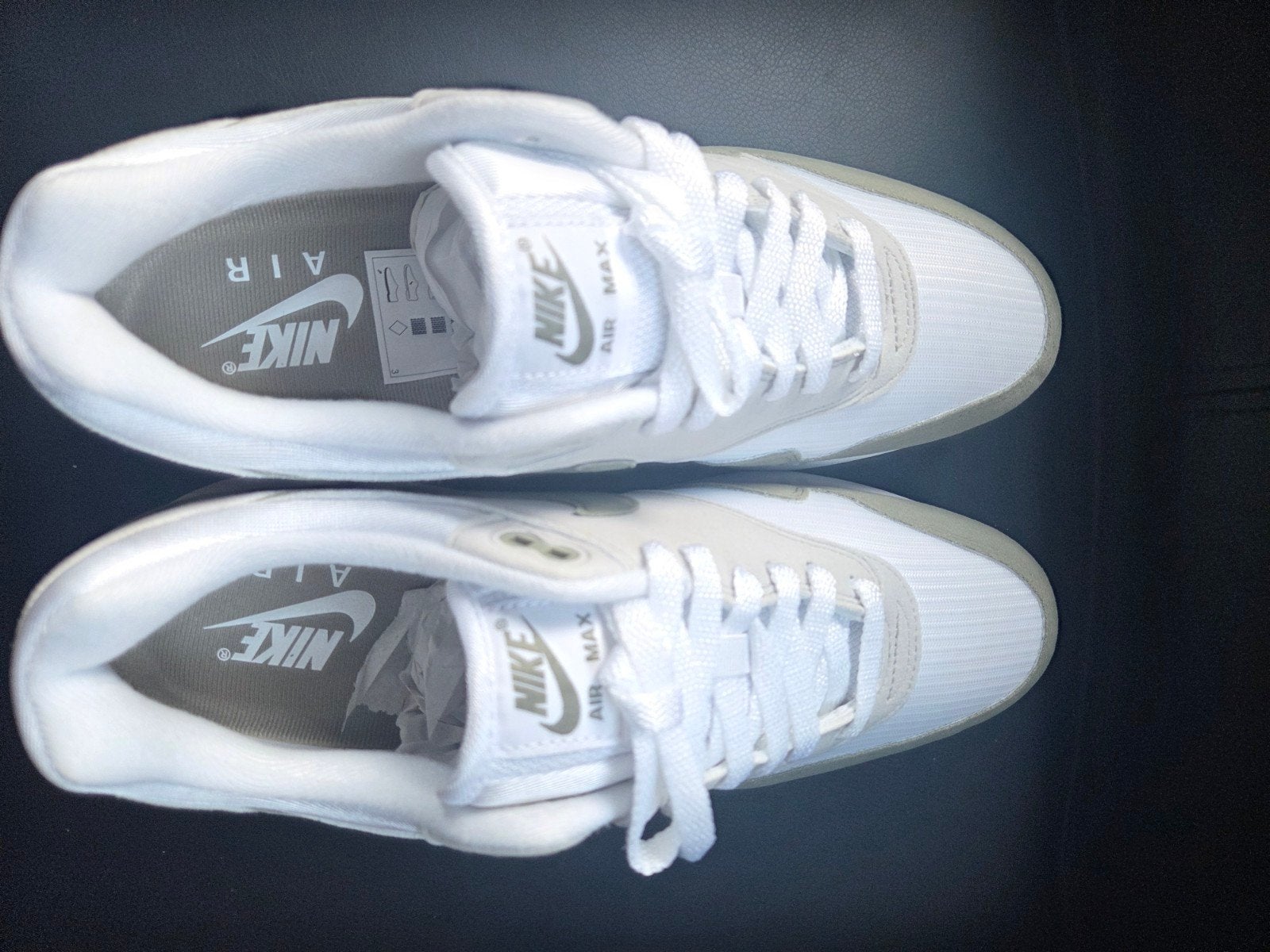 Nike Air Max 1 Olijf en Wit - Nieuw, Kleding | Heren, Wit, Nike, Nieuw, Ophalen of Verzenden